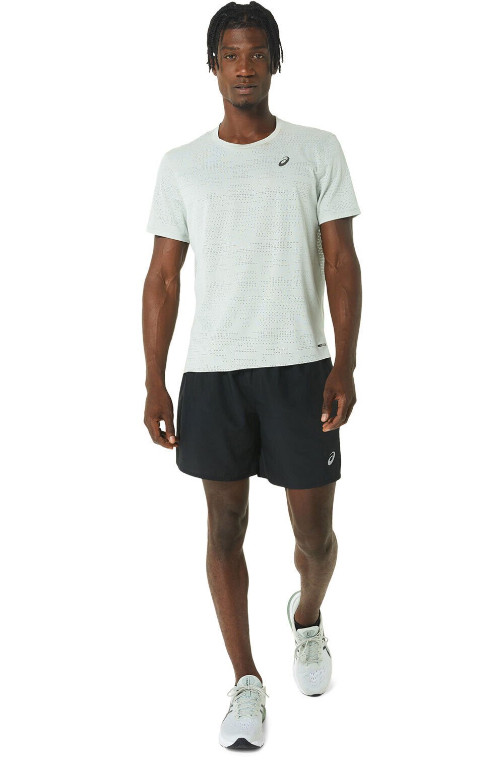 Asics pantaloneta técnica hombre ICON SHORT vista frontal