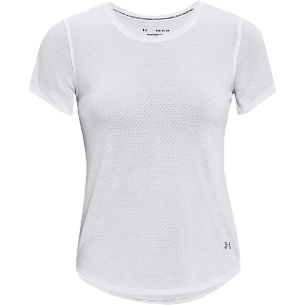 Under Armour camiseta entrenamiento manga corta mujer UA Streaker SS vista detalle