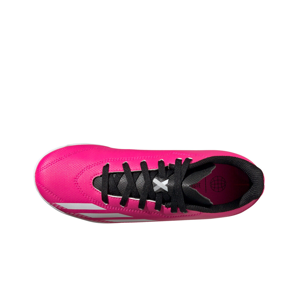 bota adidas fútbol sala niño X SPEEDPORTAL.4 IN fuscia-n