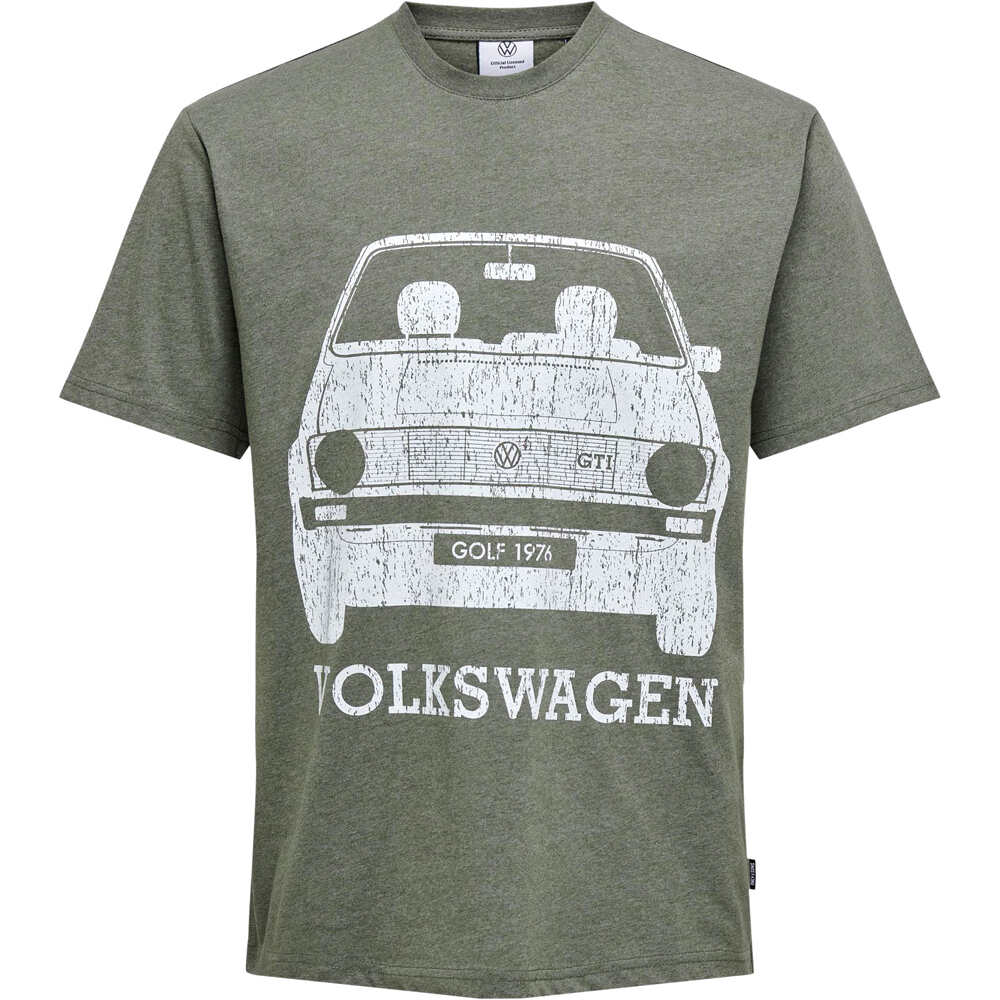 Only&Sons camiseta manga corta hombre ONSVOLKSWAGEN LIFE REG SS TEE vista frontal