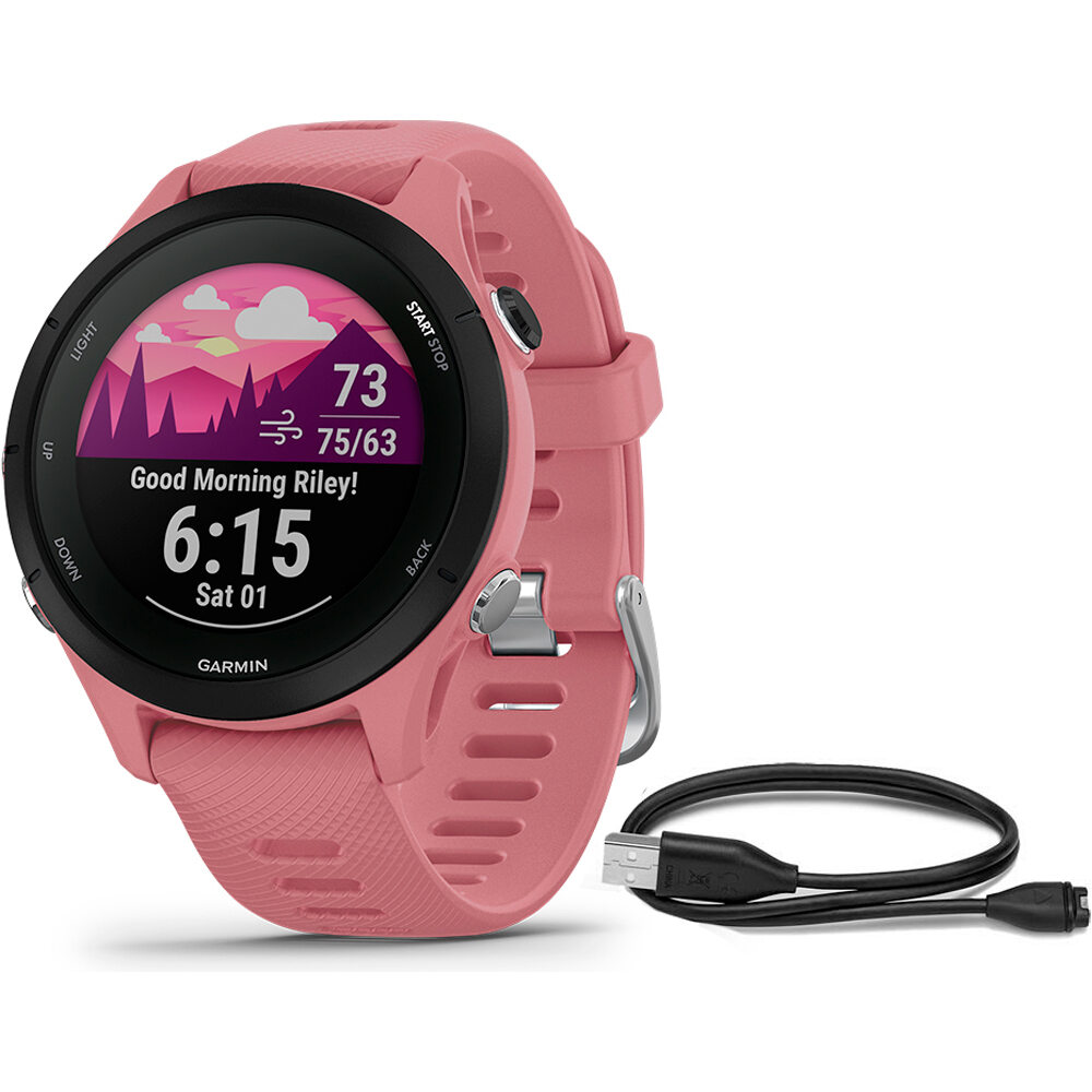 Garmin Forerunner 255S GPS Reloj Running - light pink