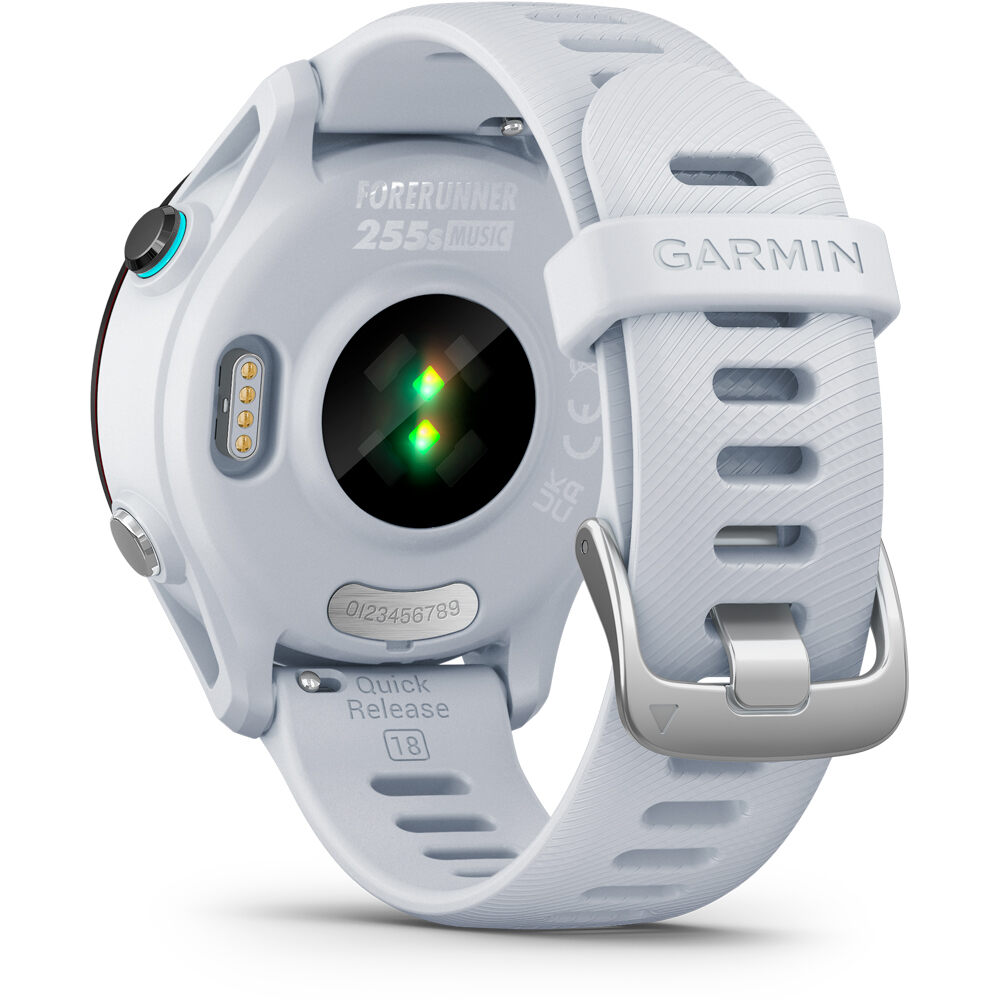 Garmin pulsómetros con gps Forerunner 255S Music Blanco 01