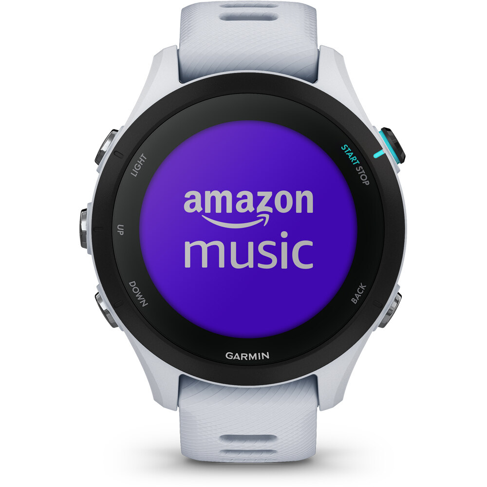 Garmin pulsómetros con gps Forerunner 255S Music Blanco 04