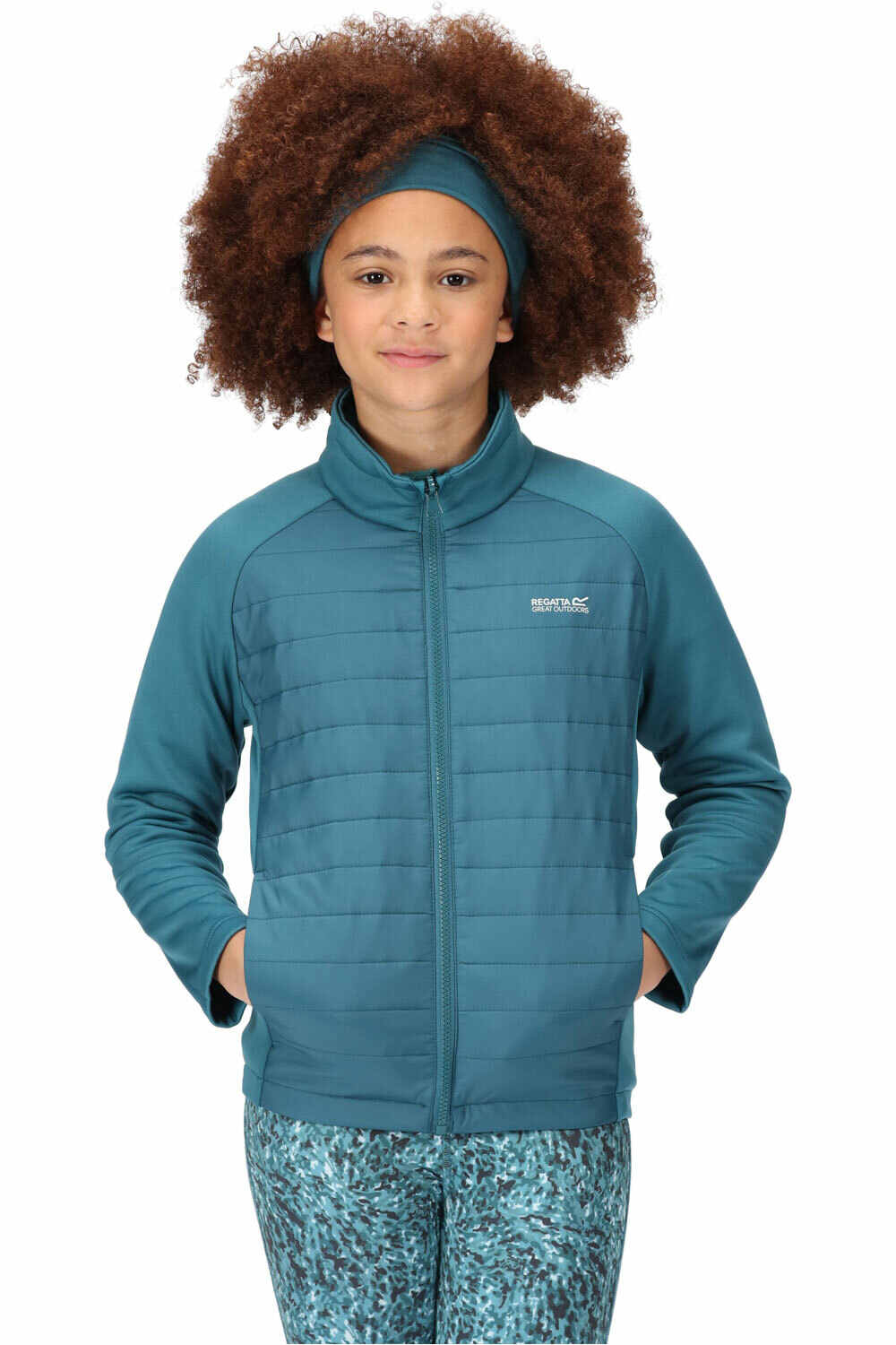 Regatta chaqueta impermeable niño HYDRATE VII 3 IN1 vista detalle