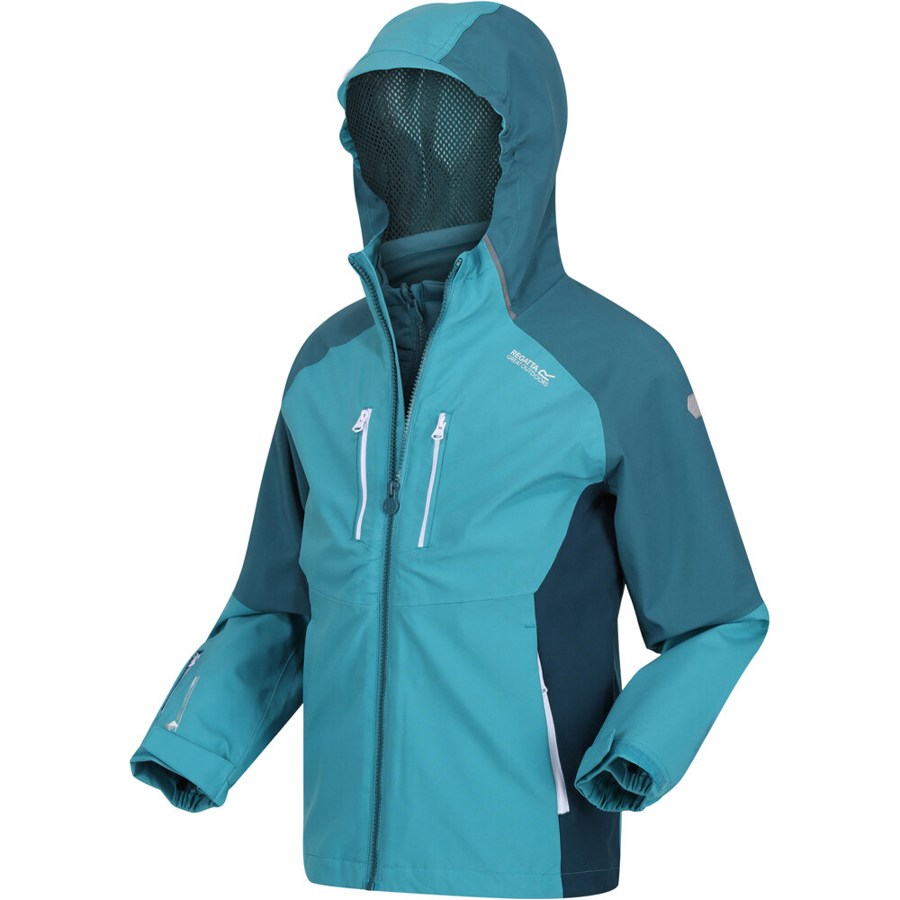 Regatta chaqueta impermeable niño HYDRATE VII 3 IN1 07