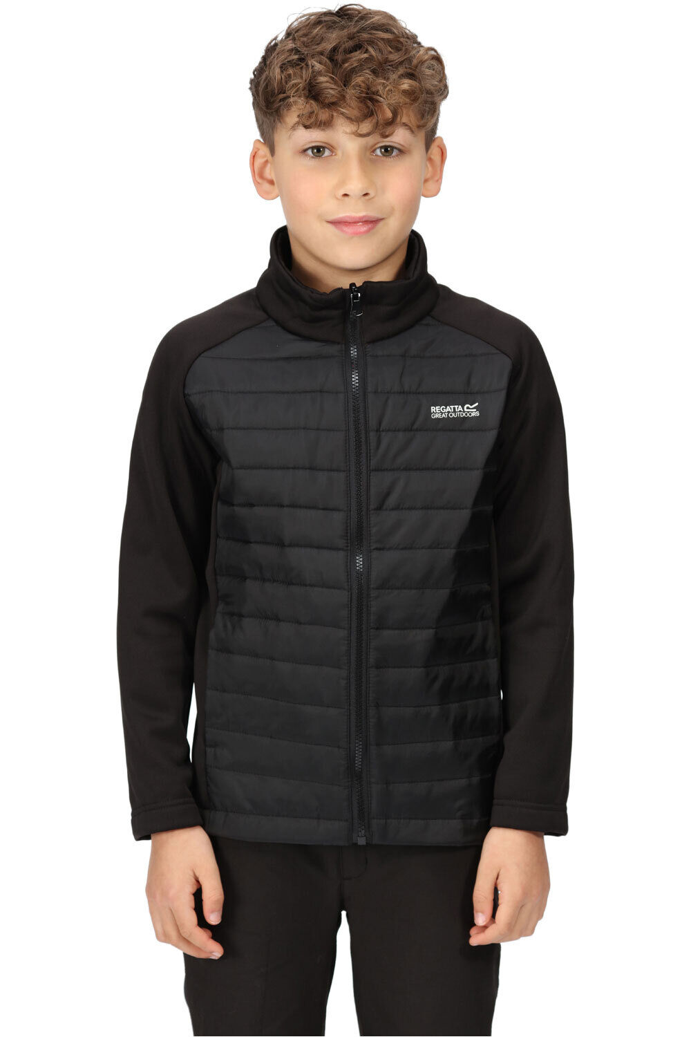 Regatta chaqueta impermeable niño HYDRATE VII 3 IN1 vista detalle