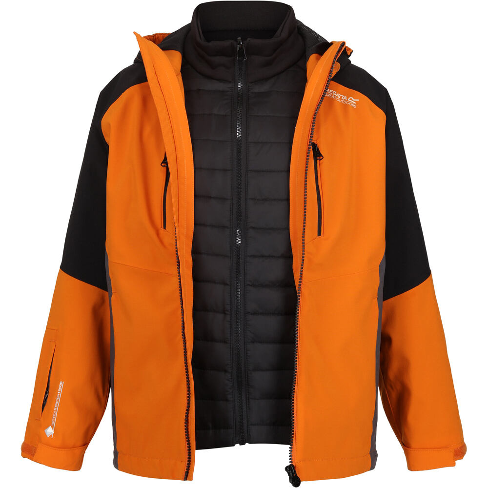 Regatta chaqueta impermeable niño HYDRATE VII 3 IN1 13