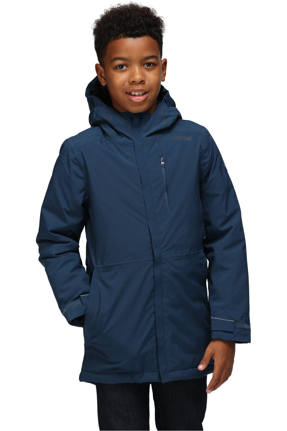 Regatta chaqueta impermeable niño YEWBANK vista frontal