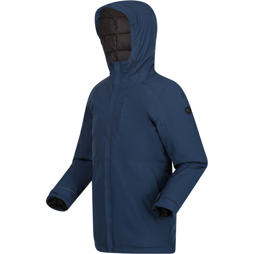 Regatta chaqueta impermeable niño YEWBANK vista detalle