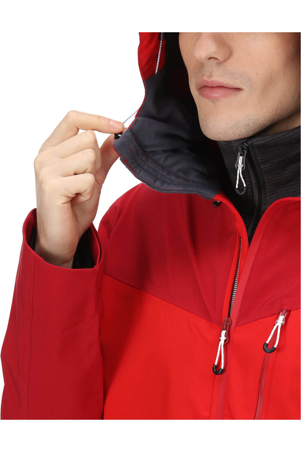 Regatta chaqueta impermeable hombre BIRCHDALE vista detalle