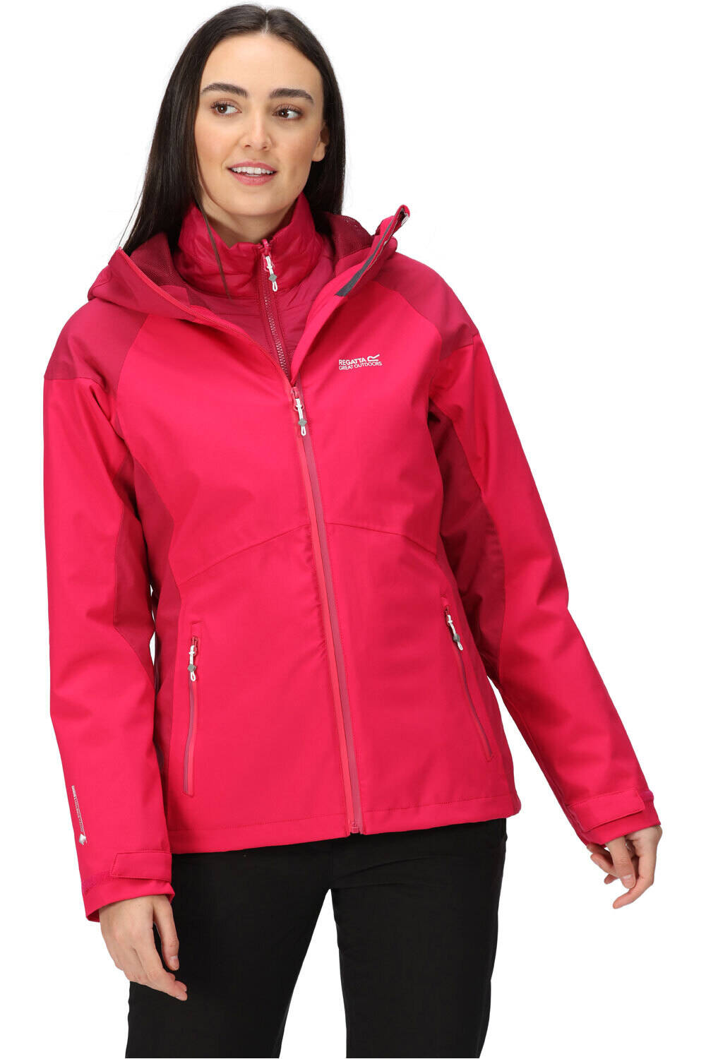 Regatta chaqueta impermeable insulada mujer WENTWOOD VII vista frontal