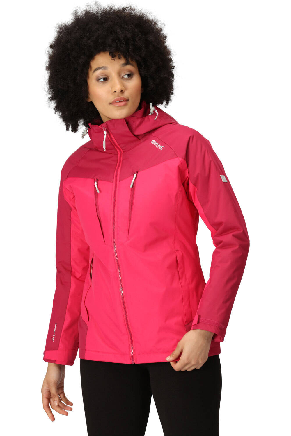 Regatta chaqueta impermeable insulada mujer WINTER CALDERDALE vista frontal