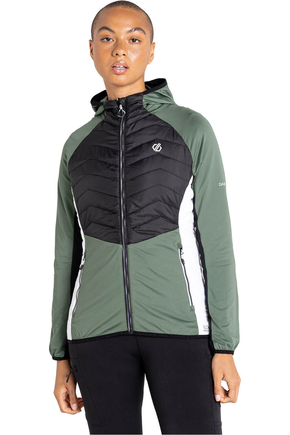 Dare2b chaqueta outdoor mujer SURMOUNT II HYBRD vista frontal