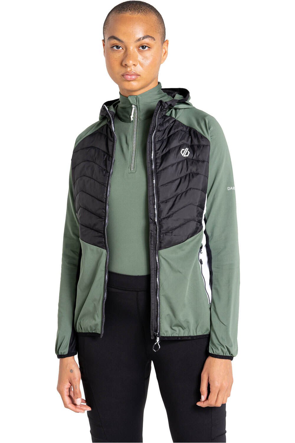 Dare2b chaqueta outdoor mujer SURMOUNT II HYBRD vista detalle