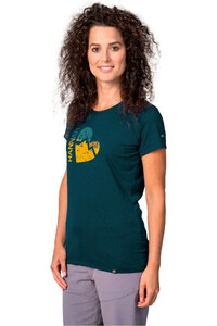 Hannah camiseta montaña manga corta mujer COREY II vista detalle