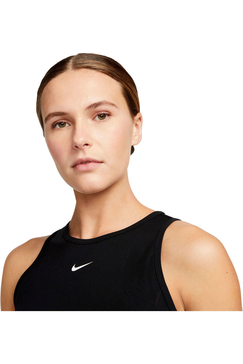 Nike camisetas fitness mujer W NP DF CROP TANK FEMME vista detalle