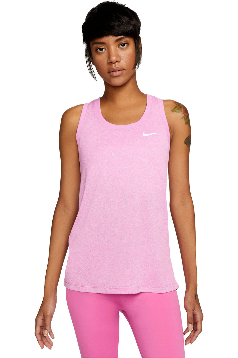 Nike camiseta tirantes fitness mujer W NK DF TANK RLGD RCR LBR vista frontal
