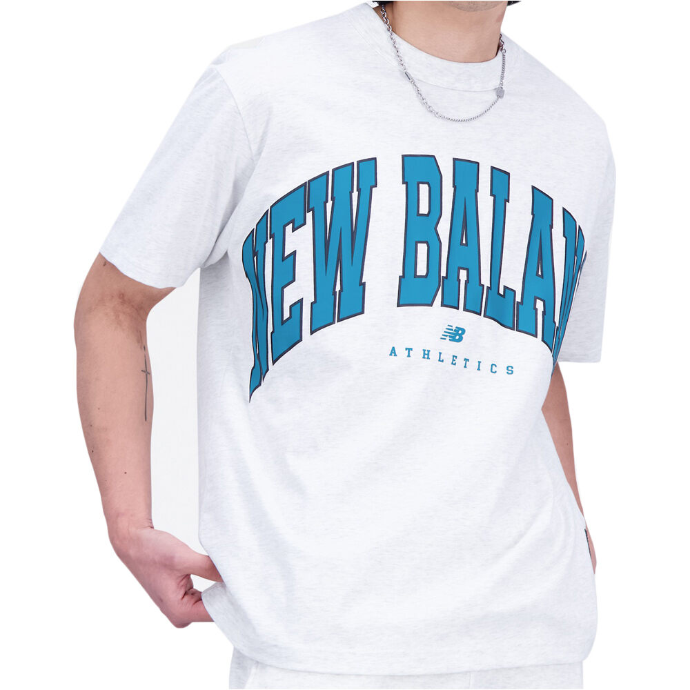 New Balance camiseta manga corta hombre Uni-ssentials Warped Classics vista frontal