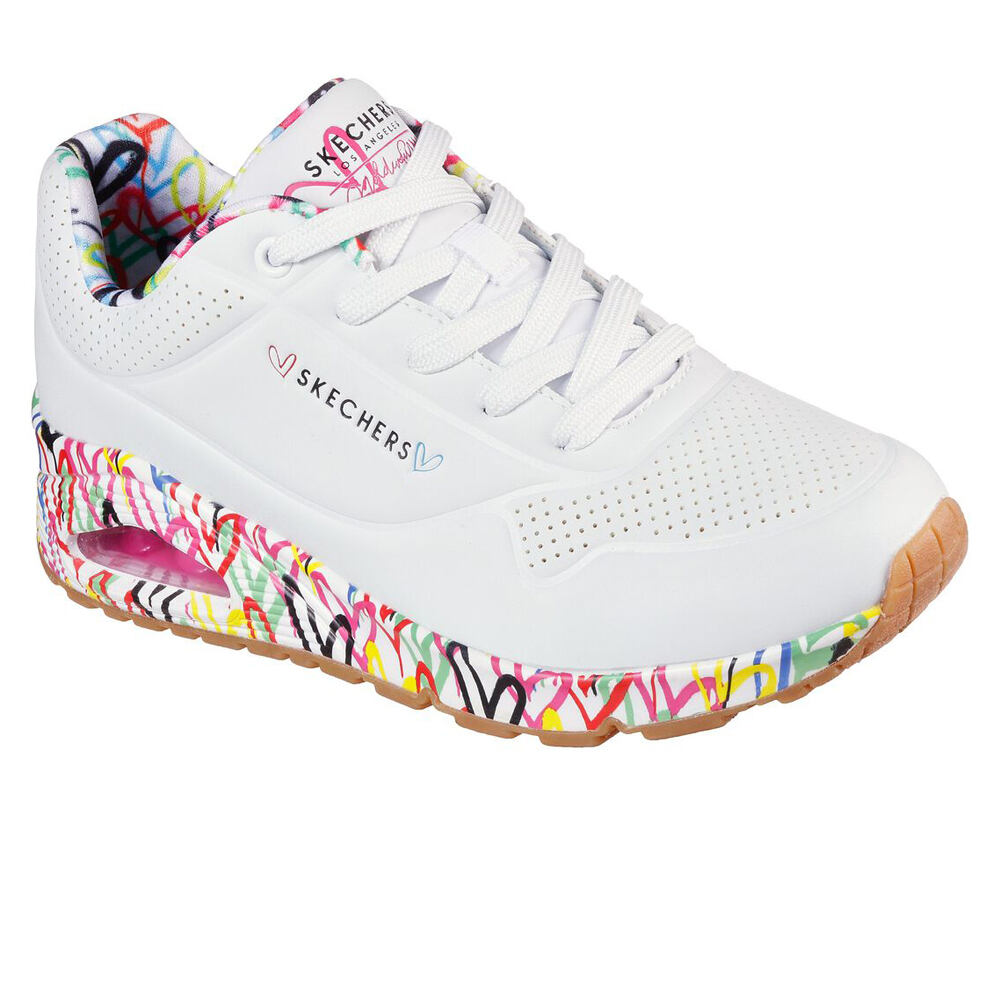 Skechers zapatilla moda mujer UNO - LOVING LOVE lateral interior