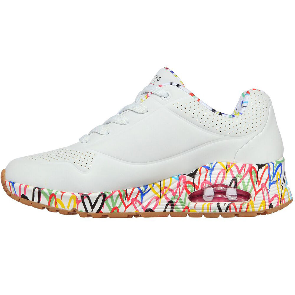 Skechers zapatilla moda mujer UNO - LOVING LOVE vista trasera