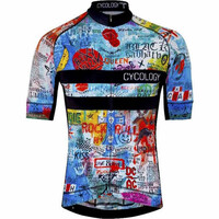 Cycology maillot manga corta hombre Rock N Roll Men's Cycling Jersey vista frontal