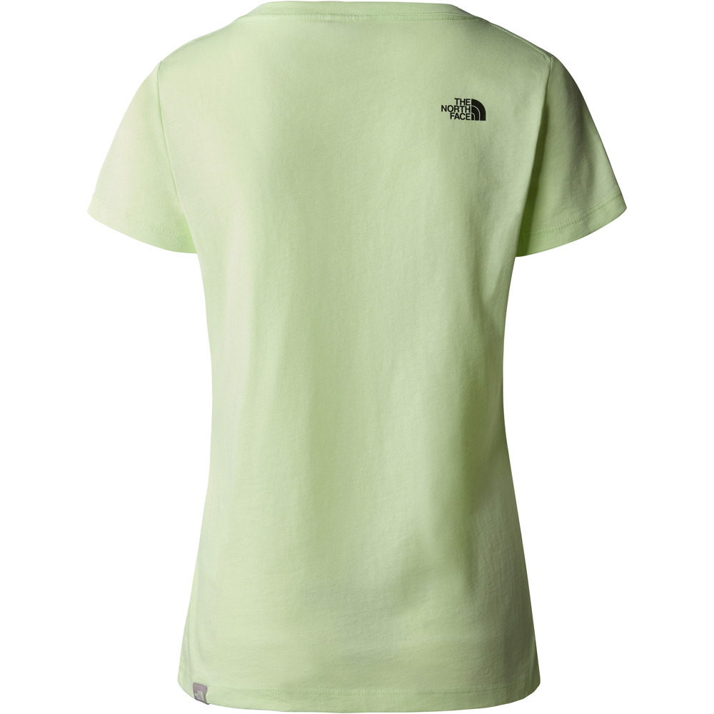 The North Face camiseta montaña manga corta mujer W S/S NeverStopExploring Tee-EU vista trasera