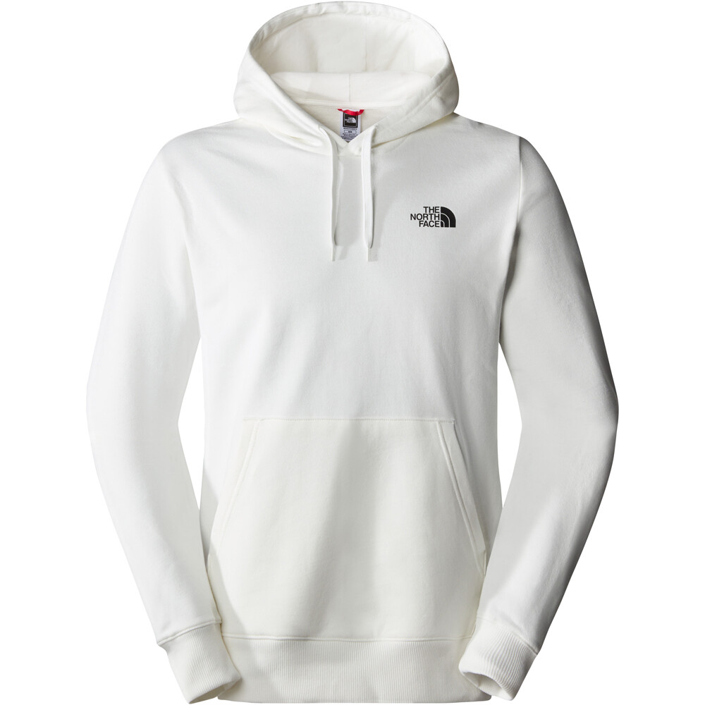 The North Face Sudaderas Montaña Hombre M OUTDOOR GRAPHIC HOODIE LIGHT vista frontal