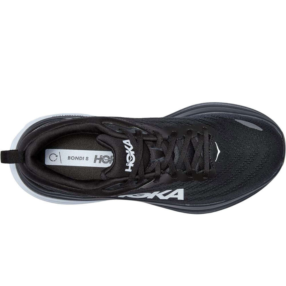 Hoka Zapatillas Running Hombre - Bondi 8 - negro / blanco