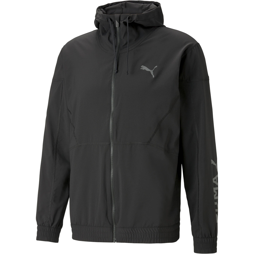 Puma sudaderas deportivas hombre PUMA FIT WOVEN JACKET vista frontal