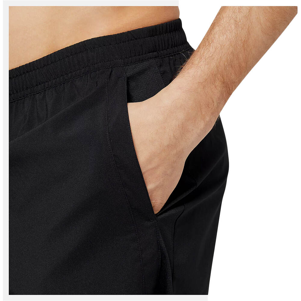 Short Running Hombre New Balance Accelerate 5 Negro