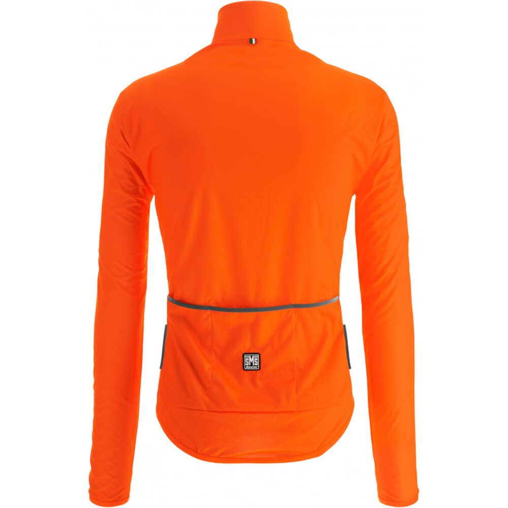 Santini chaqueta impermeable ciclismo hombre NEBULA -  WINDBREAKER vista trasera