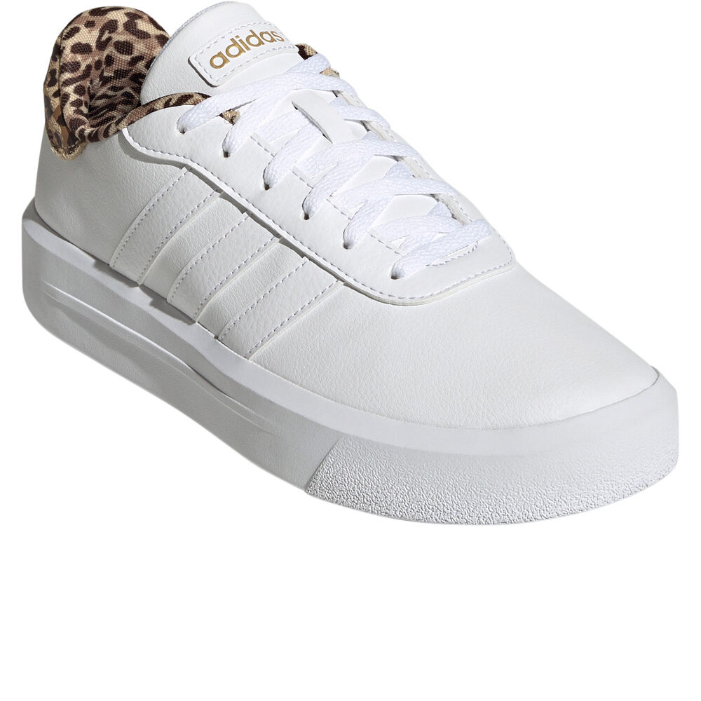 adidas zapatilla moda mujer Court Platform lateral interior