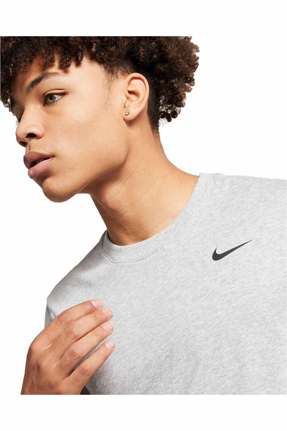 Nike camiseta fitness hombre M NK DF TEE DFC CREW SOLID vista detalle