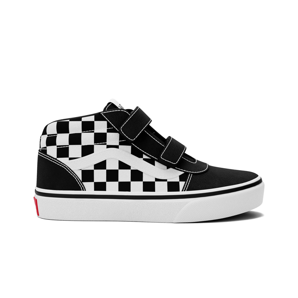 Vans zapatilla moda niño YT Ward Mid V lateral exterior