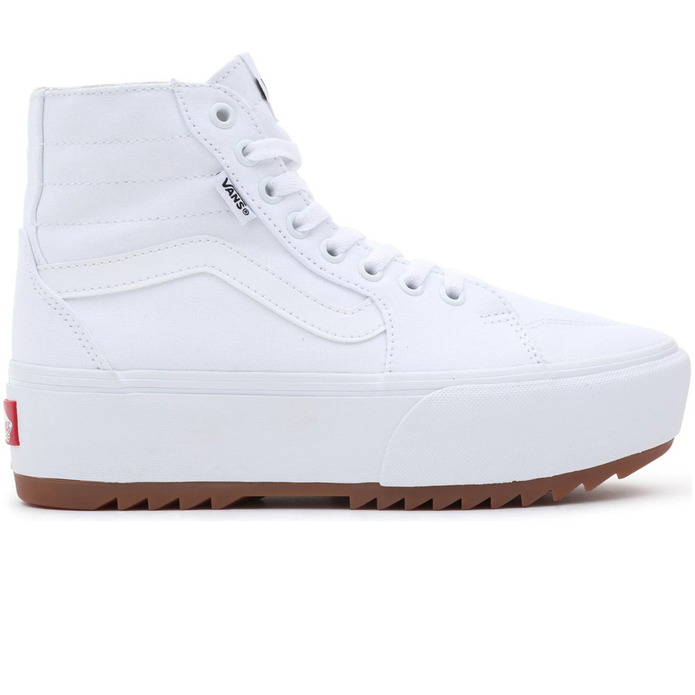 Vans zapatilla moda mujer Filmore Hi Tapered Platform ST lateral exterior