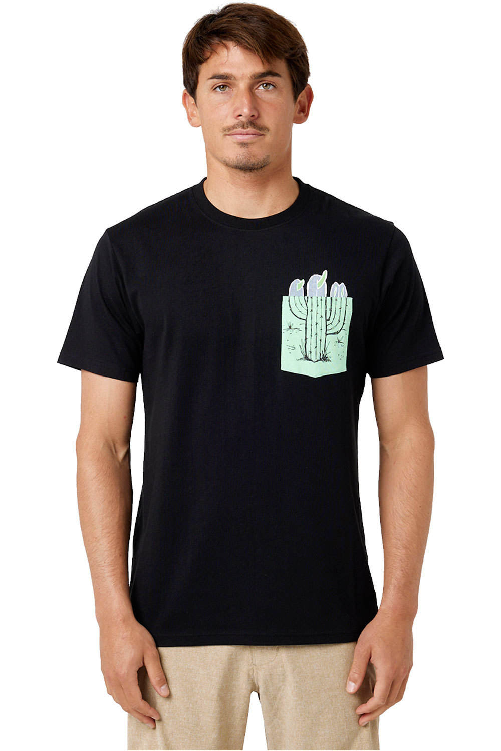 Rip Curl camiseta manga corta hombre INDA POCKET TEE vista frontal