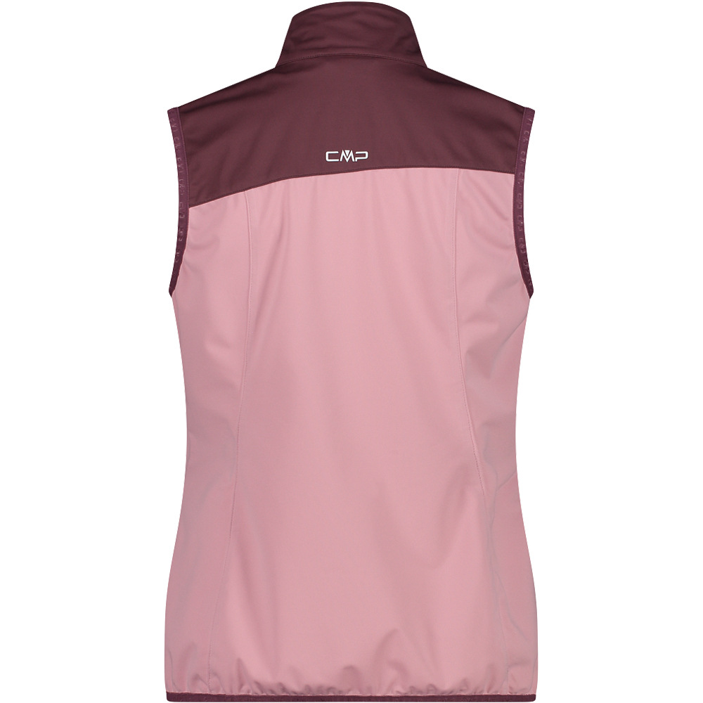 Cmp chaleco outdoor mujer WOMAN VEST vista trasera