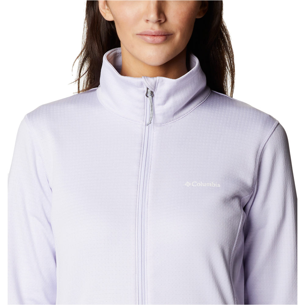 Columbia Park View Grid Fleece Full Zip - Forro polar - Mujer