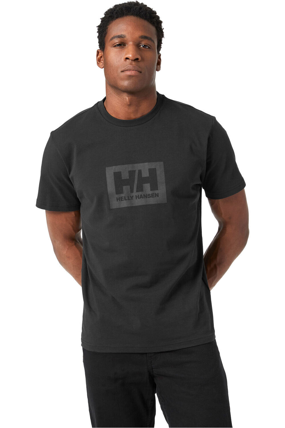 Helly Hansen camiseta manga corta hombre HH BOX T vista frontal