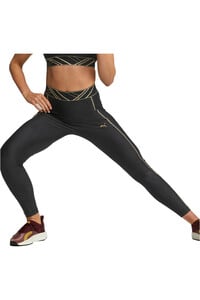 Puma pantalones y mallas largas fitness mujer Deco Glam High Waist vista frontal