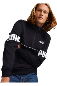 Puma sudadera hombre Puma Power Colorbloc vista frontal