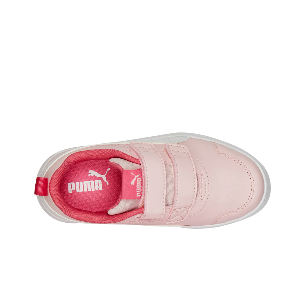 Puma zapatilla moda niño Courtflex v2 V PS vista superior