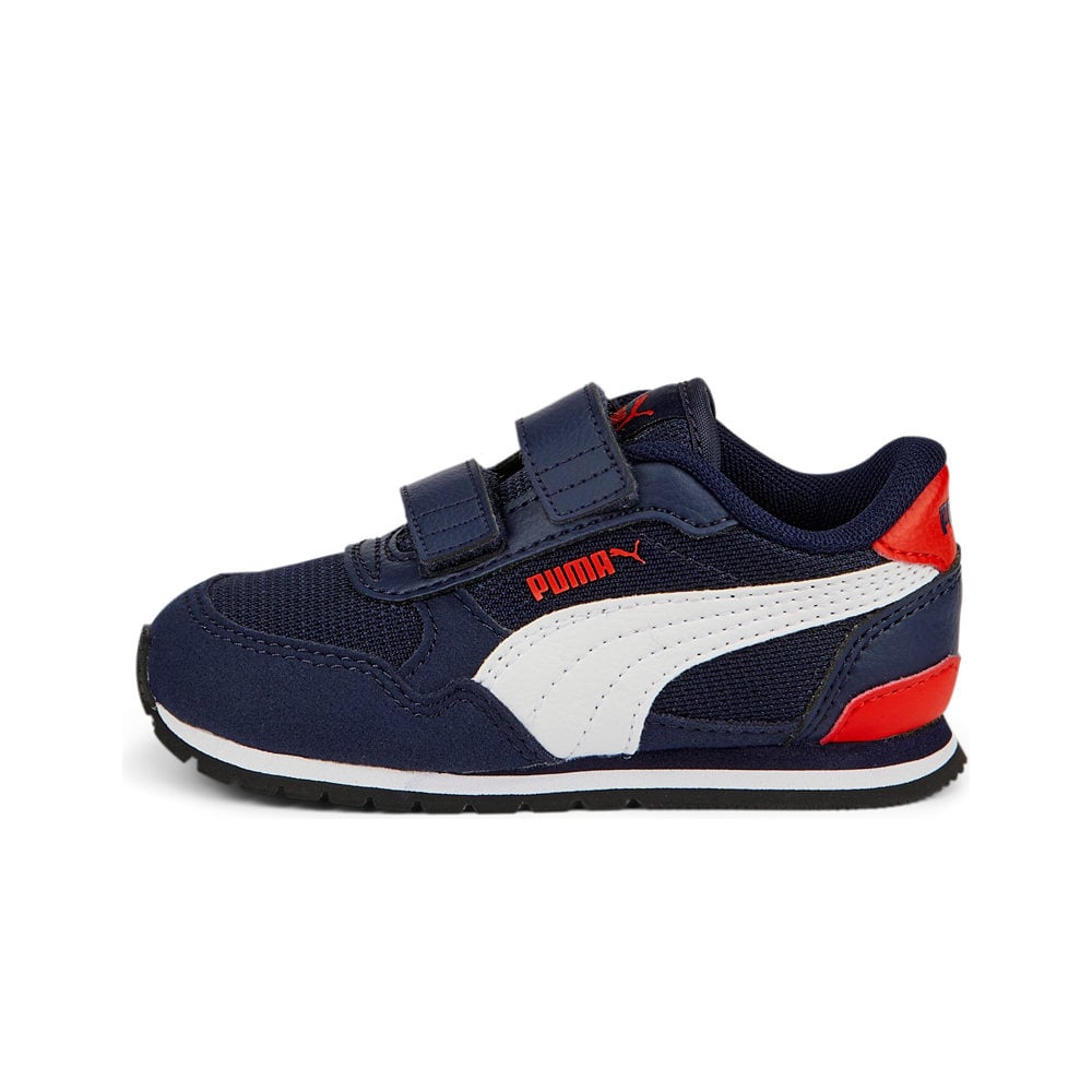 Puma zapatilla multideporte bebe ST Runner v3 Mesh V lateral exterior