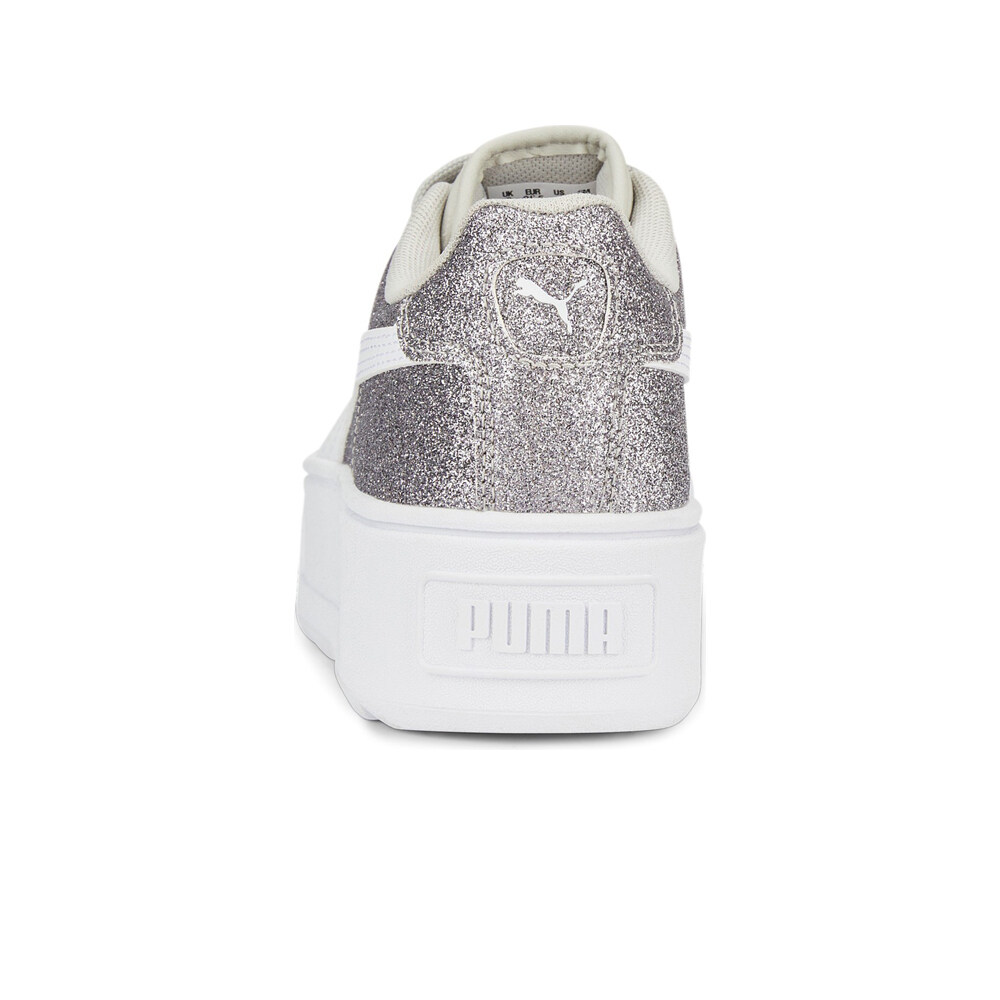 Puma zapatilla moda niño Karmen Glitz Jr vista trasera