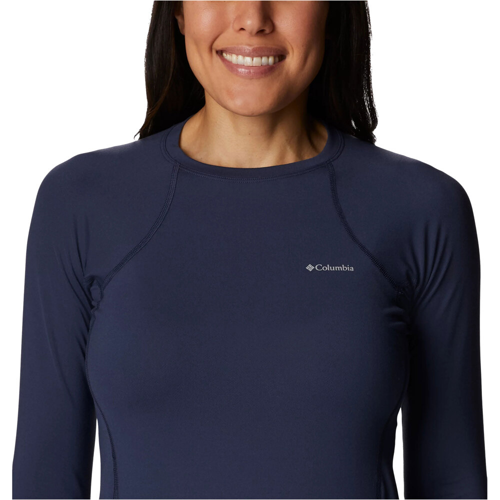 Columbia camiseta térmica manga larga mujer Midweight Stretch Long Sleeve Top vista detalle