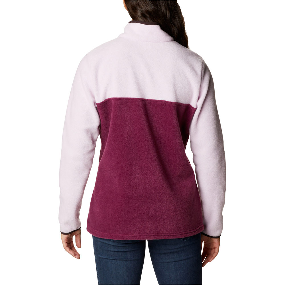 Columbia forro polar mujer Benton Springs 1/2 Snap Pullover vista trasera