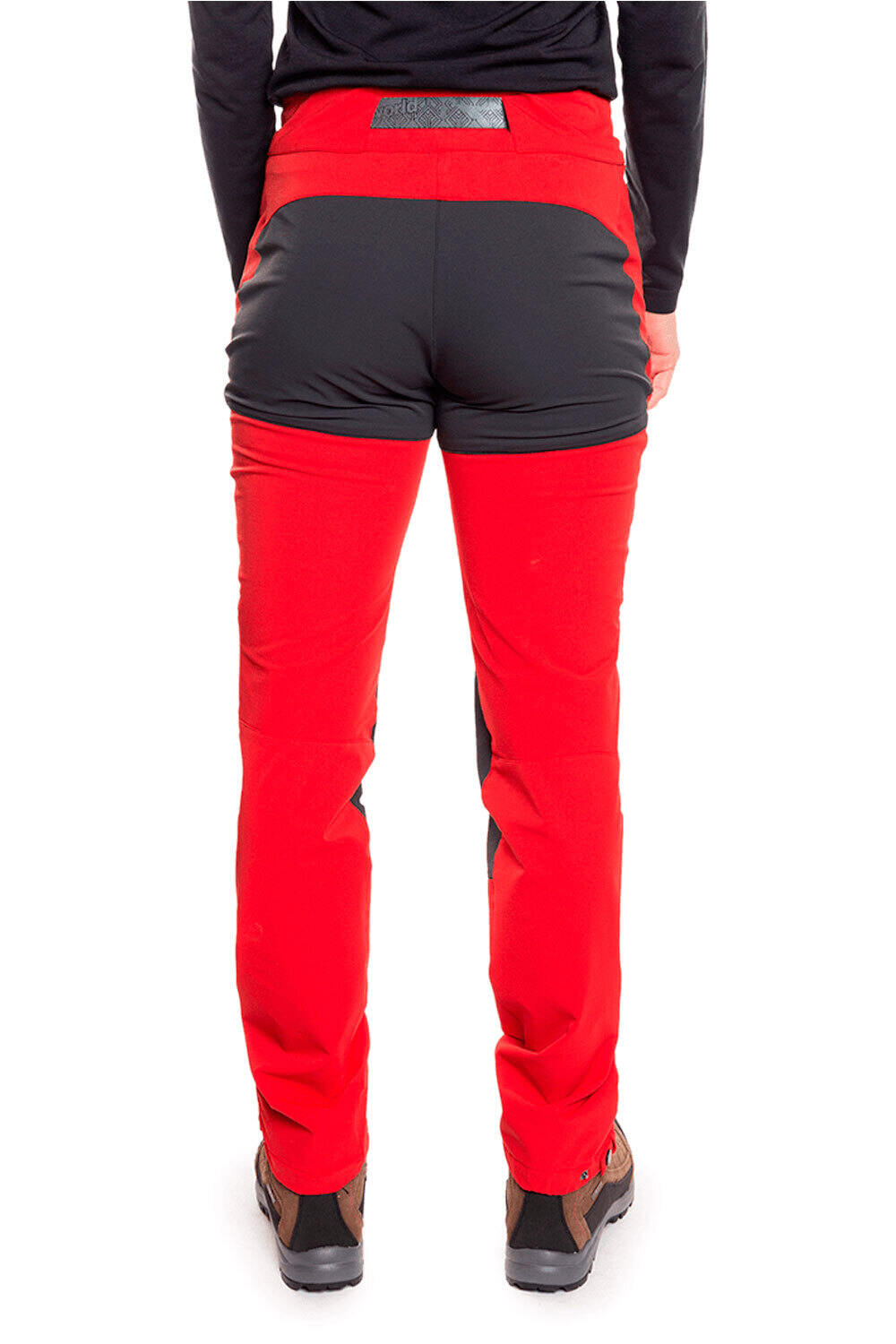 Pantalon Montaña Trangoworld Zayo Fi Hombre Rojo