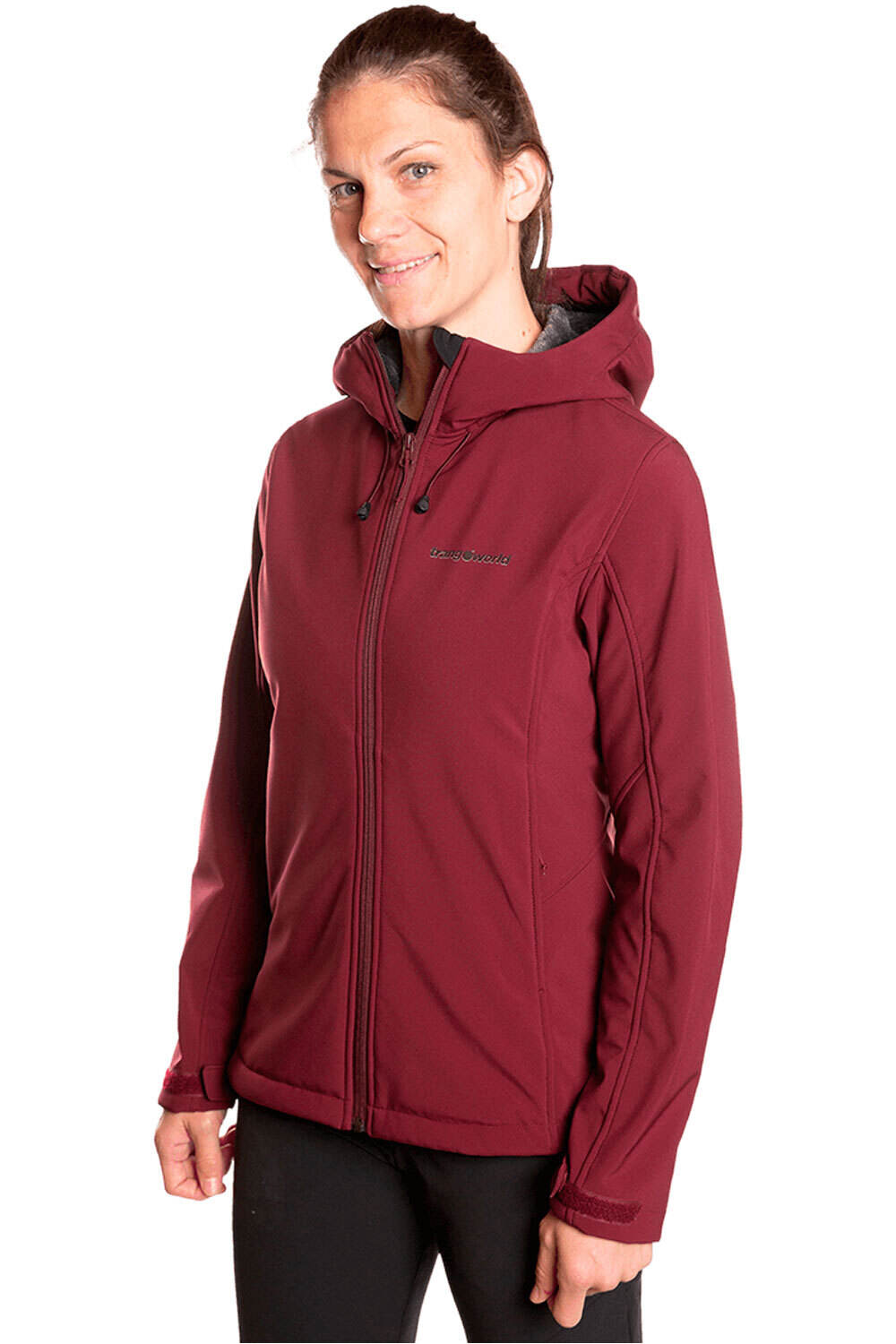 Trango chaqueta softshell mujer CHAQUETA BROOME vista frontal