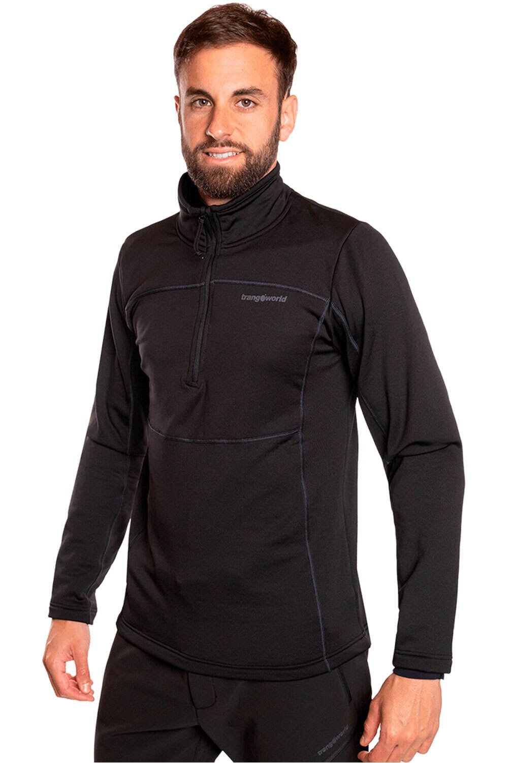 Trango forro polar hombre PULLOVER DRAMMEN vista frontal