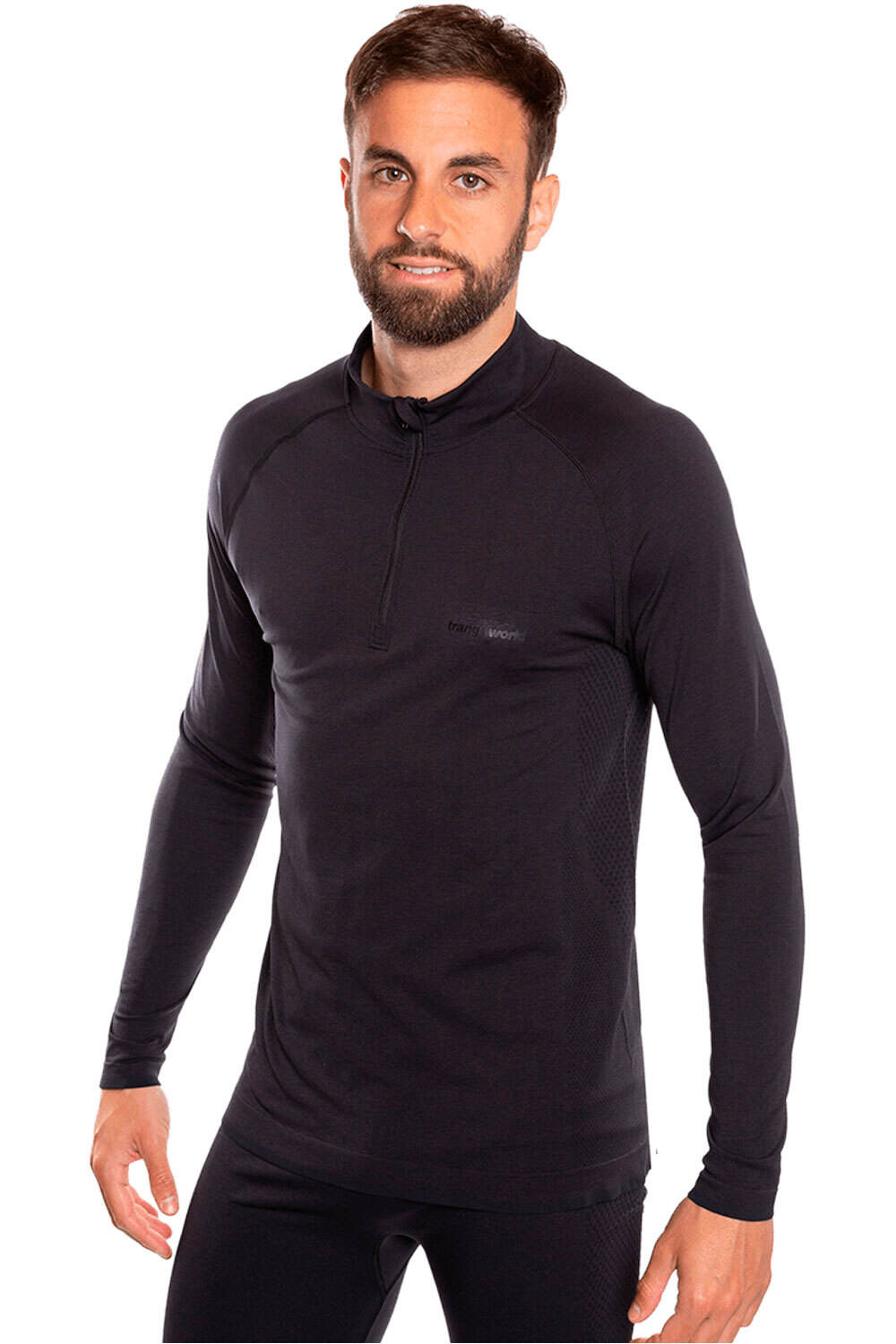 Trango forro polar hombre PULLOVER INTERIOR LODES vista frontal